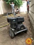 Мытье плитки керхером мойка двора