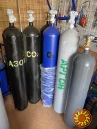 Аргон в балонах 10л