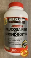 Глюкозамін 1500 мг плюс хондроїтин 1200 мг Kirkland США.