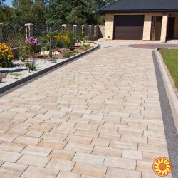 Укладка тротуарной плитки