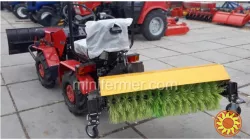 Щітка дорожня для Беларус-132 комунальна