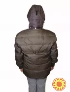 Мужская пуховая куртка на рост 173 см. Туризм, альпинизм.