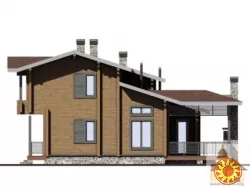 Будівництво зрубних будинків під ключ від Закарпат Зруб-Буд