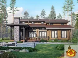 Будівництво зрубних будинків під ключ від Закарпат Зруб-Буд