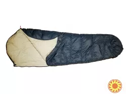 Пуховый спальный мешок кокон на рост до 176 см.