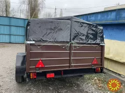 Новий посилений причіп "Дніпро-250х150х50" від заводу Дніпро