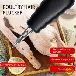 Автоматичний епілятор для видалення пір’я з курей, качок та гусей
