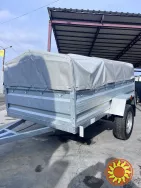 Причіп посилений оцинкований "Дніпро-230х130х40" і інші моделі причепів