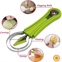 Набір для різання фруктів 4-в-1.