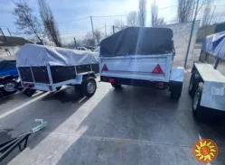 Новий причіп 210х130х40 оцинкований заводу «Дніпро»