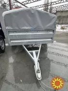 Новий причіп 200х130х40 оцинкований "Дніпро-200"