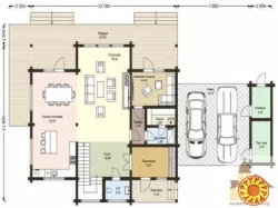 Будівництво будинку з дерева під ключ від Закарпат Зруб-Буд