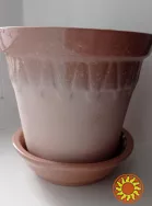 Вазон горшок для цветов керамика