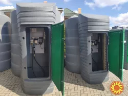 Двохстінні резервуари Metria 2500л, 5000л, 9000л для дизпалива