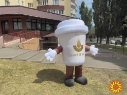 Аниматорский костюм надувной - ходячий щит бренда 240 см 4 часа работы