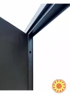 МСМ Технічні двері Корона 3D Антрацит