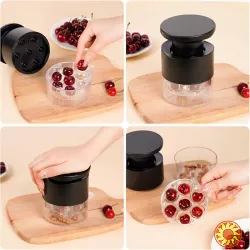 Видалювач кісточок з 7 отворами