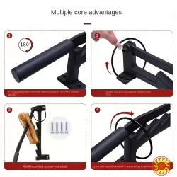 Настінний дровокол з вуглецевої сталі