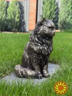Пам'ятник кота в бронзі створення пам'ятників тварин на замовлення