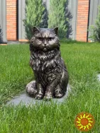 Пам'ятник кота в бронзі створення пам'ятників тварин на замовлення