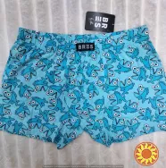 Чоловічі боксери з принтом акул "BRES" (арт. МSHK 304/03/135)