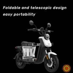 Складана телескопічна алюмінієва драбина.