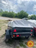 Новий причіп "Дніпро-150х130х35" та інші моделі причепів