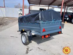 Новий причіп 200х130х40 від заводу "Дніпро"