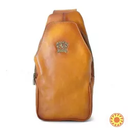 Мужской кожаный рюкзак Италия бренда Pratesi