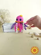 Медуза, що розвиває іграшка восьминіжок рожевого кольору