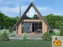 Купити зруб A frame під ключ від Закарпат Зруб-Буд — дерев’яні будинки з якісної смереки