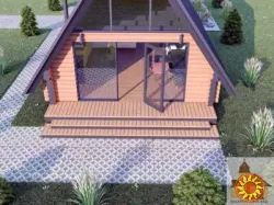 Купити зруб A frame під ключ від Закарпат Зруб-Буд — дерев’яні будинки з якісної смереки