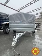 Новий причіп 200х130х40- причіп гарячого цинкування "Дніпро"