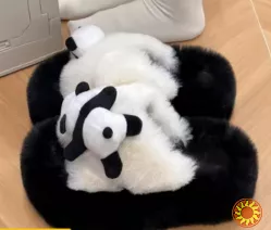 Круті шльопанці з м'якою іграшкою