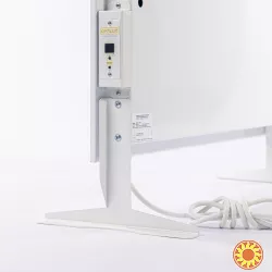 Керамічна панель Optilux РК300НВ з регулятором, 300 Вт, 6 м. кв, 600х300х50, біла