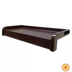 Відливи з італійського алюмінію з заглушками