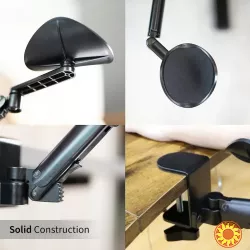 Регульований ергономічний підлокітник для столу