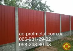 Профнастил для забора 8004 матовый.