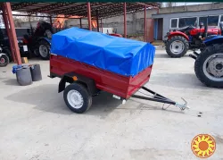Новий авто причіп "ДНІПРО-200" - 200х130х35