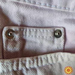 Шорты джинсовые Bershka розовые