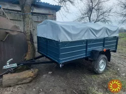 Новий причіп посилений "Дніпро-250х150х50"і інші