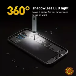 Акумуляторна електровикрутка 68 в 1 з прецизійними бітами