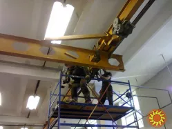 Ремонт та обслуговування тельферів, кран-балок, ліфтів, талей