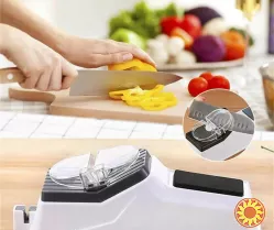 Електрична точилка для ножів та ножиць Electric Knife Sharpener