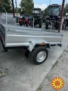Новий причіп із оцинкованими бортами "200х130х40" Дніпро