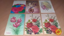 Листівки з 1978 по 1991 рік не підписані.