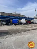 Прицепы Днепр 201 с треугольным дышлом.большой выбор