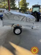 Новий авто причіп 210х130х40- оцинкований