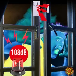 Бездротова сигналізація для дверей і вікон.