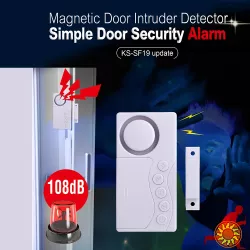 Бездротова сигналізація для дверей і вікон.